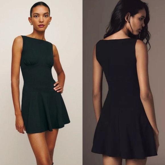 Reformation Dresses & Skirts - NWT Reformation Mayve Knit Dress black cotton small